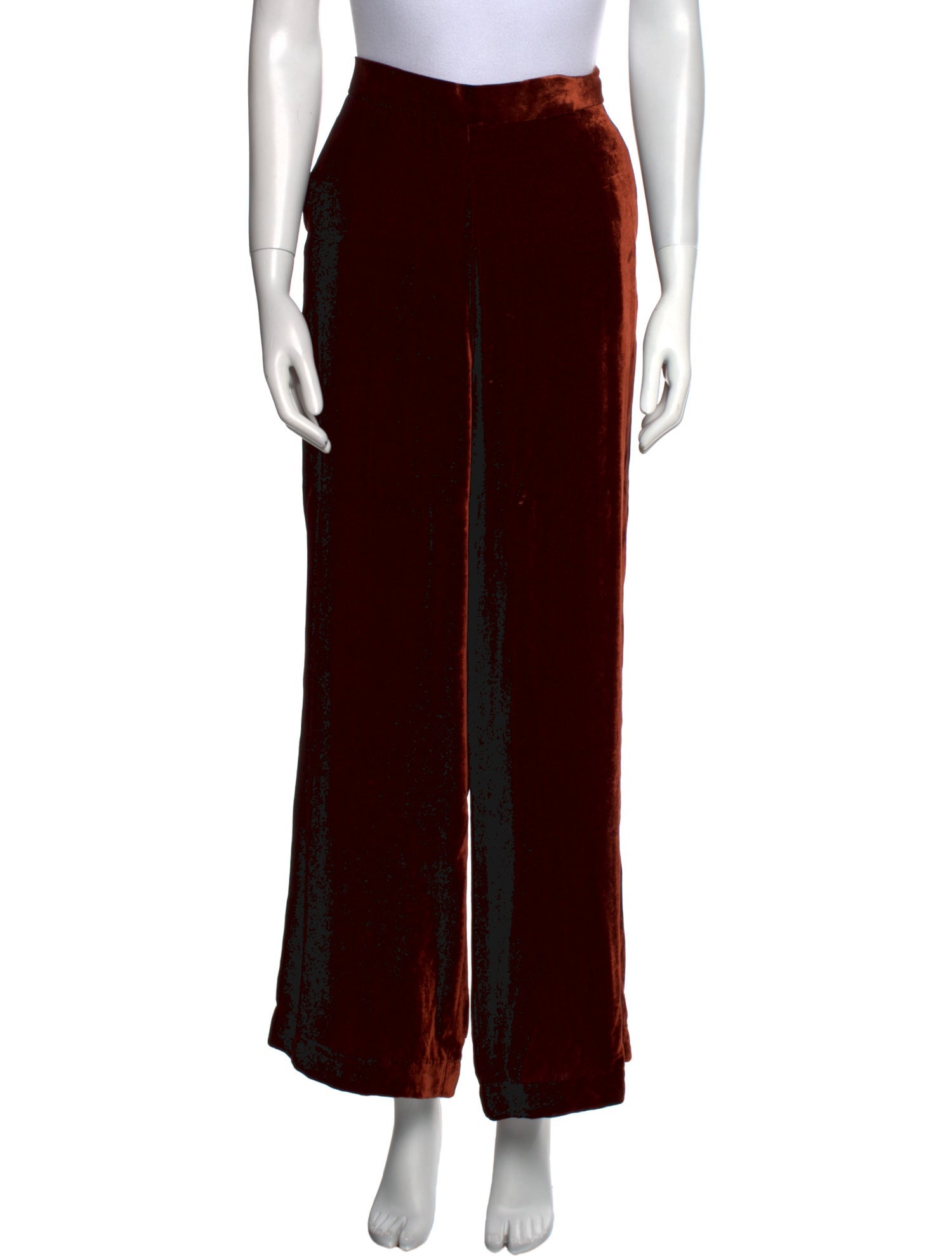 Etro Velvet Wide Leg Pants